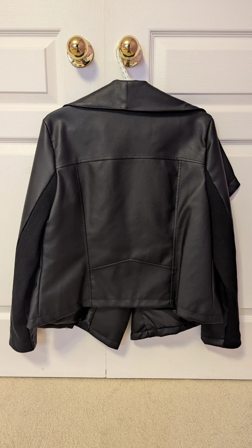 Steve Madden Black Faux Leather Jacket - photo 2