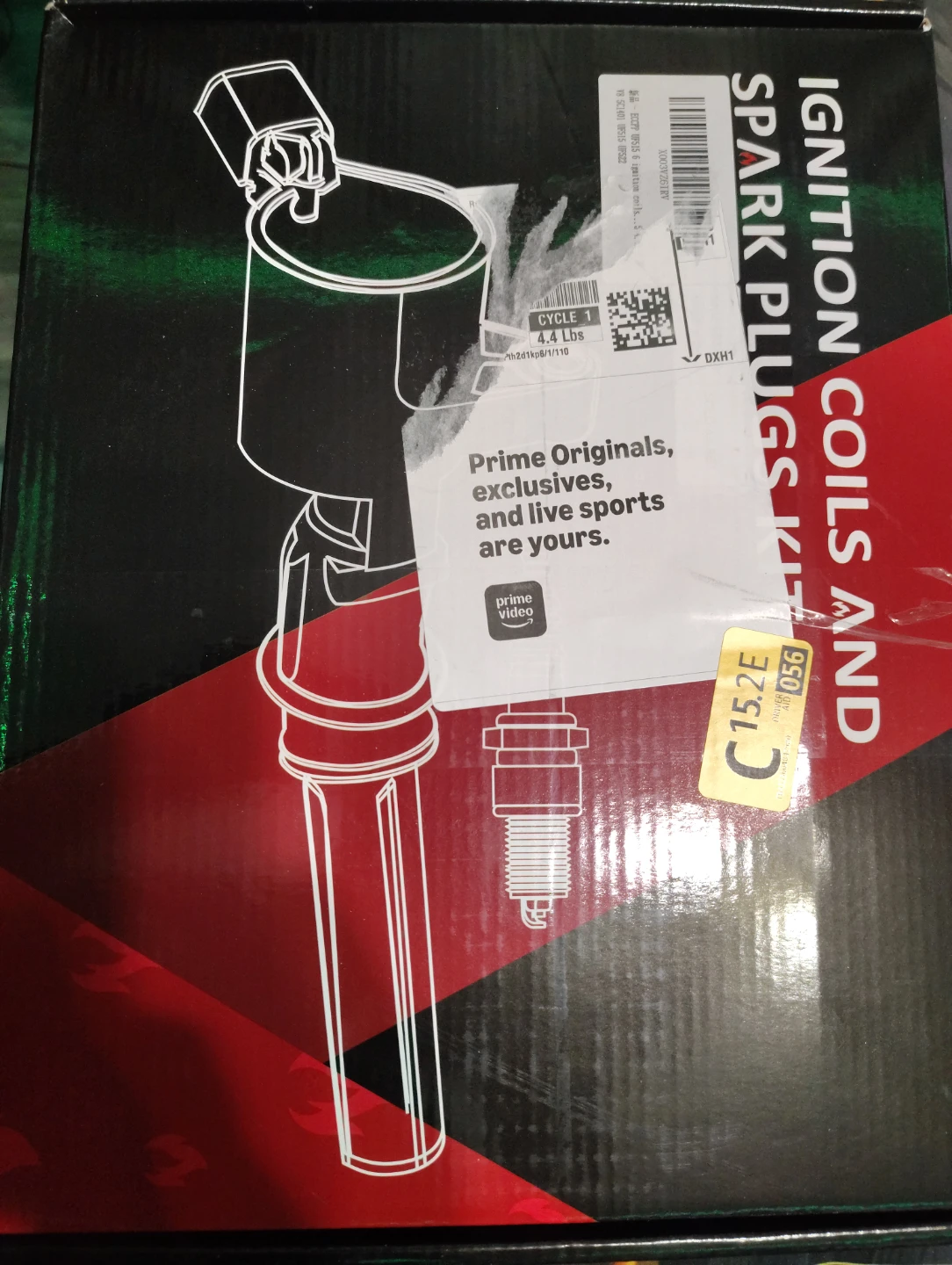ECCP Ignition Coils and Spark Plugs Kit