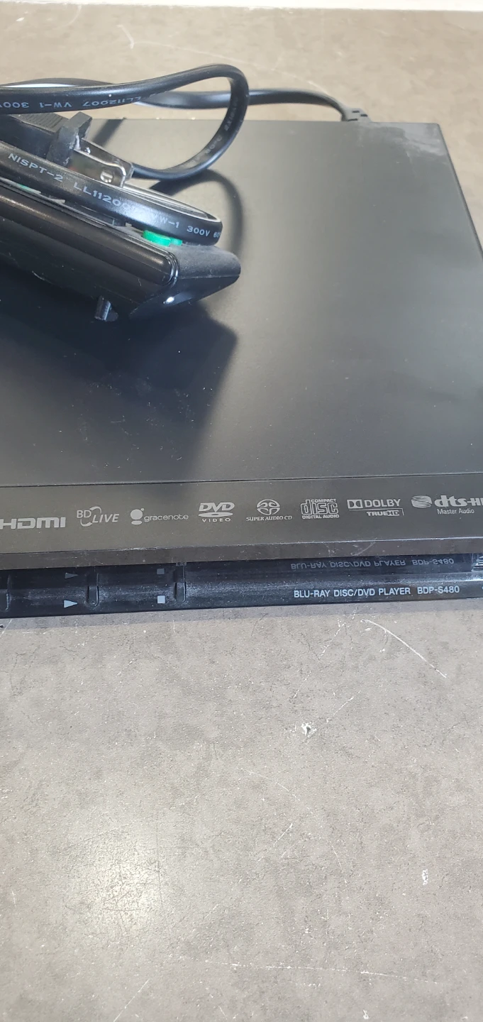 Sony BDP-S480 Blu-ray Disc/DVD Player - photo 2