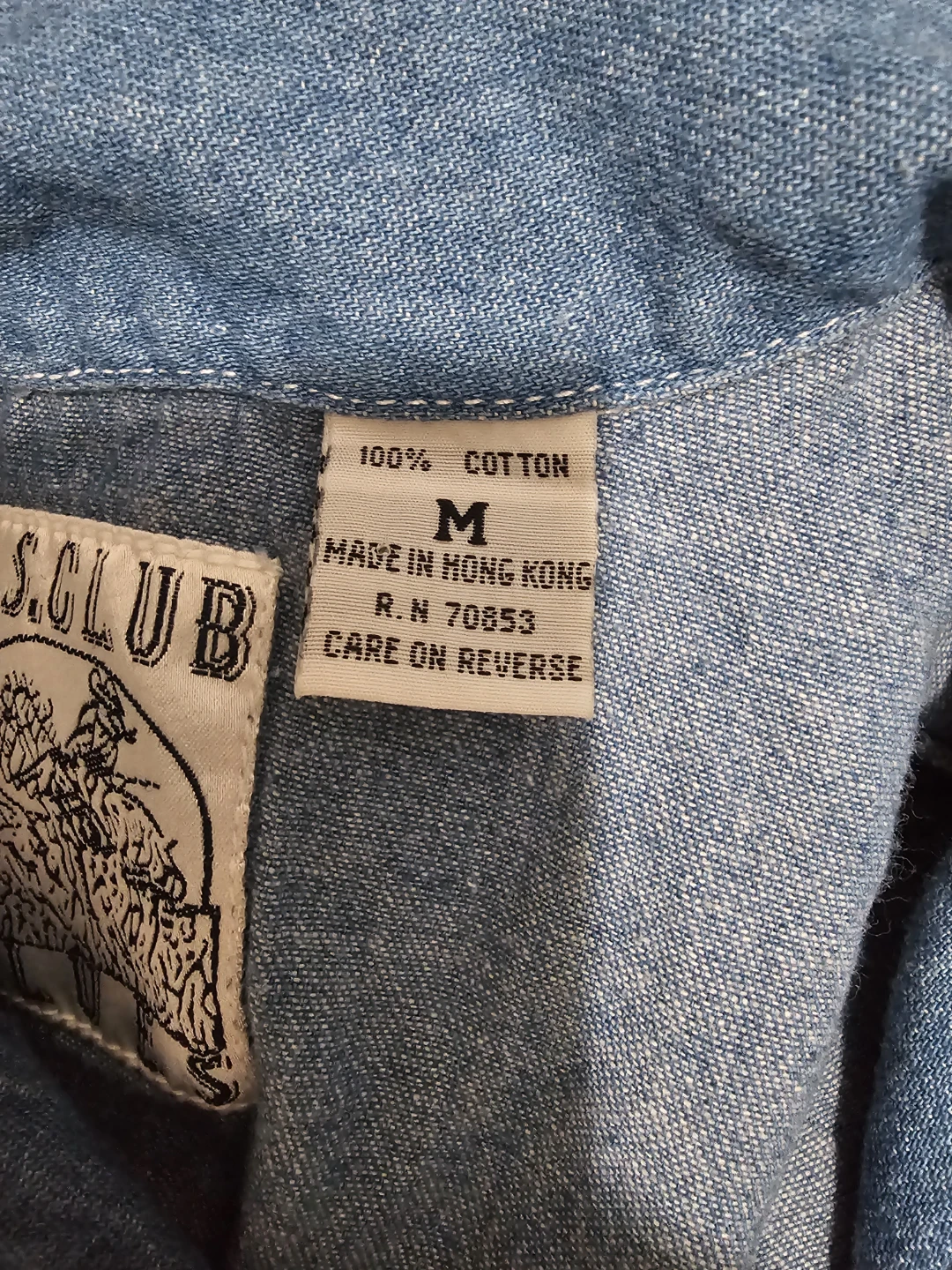 A.S. Club Blues Denim Vest - photo 5