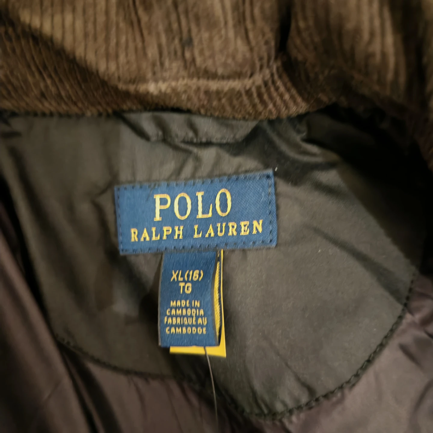 Polo Ralph Lauren Quilted Jacket Black - photo 3