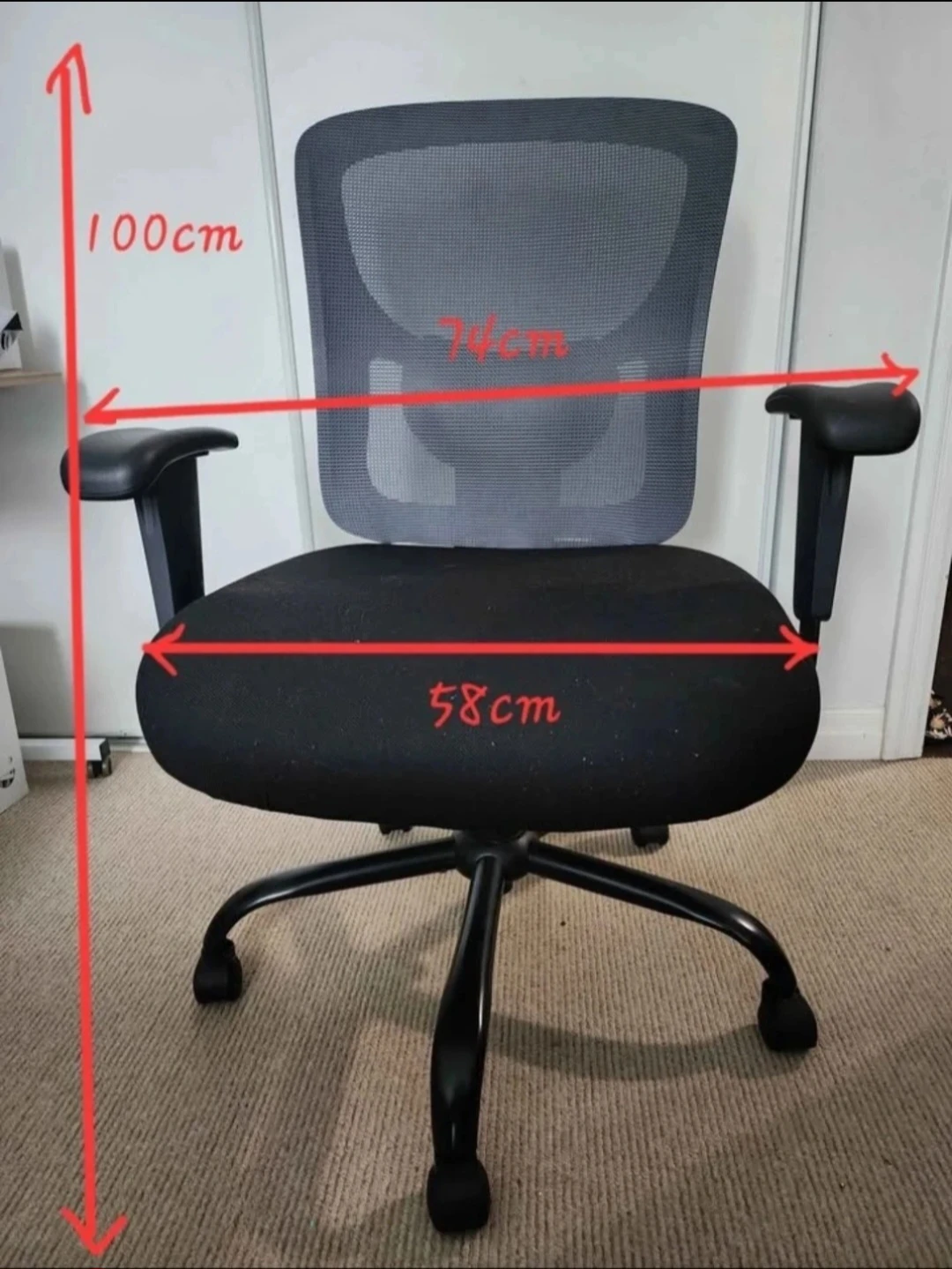 Black  Office Chair - photo 2