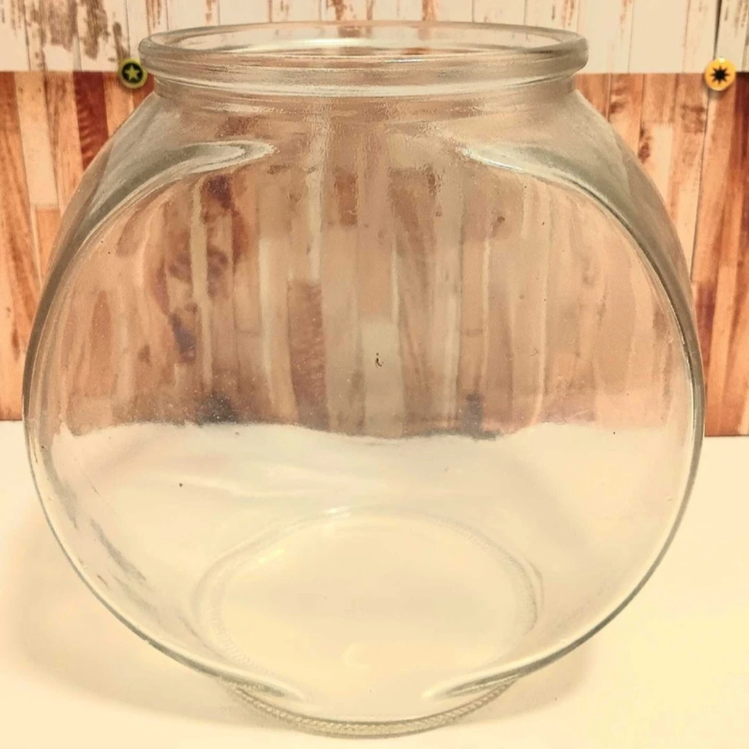 🐠Glass Fish Bowl 7" x 8"🐡 - photo 2