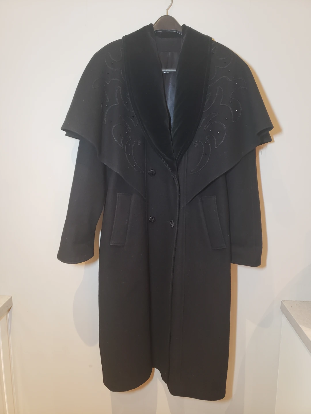 Black Wool Coat