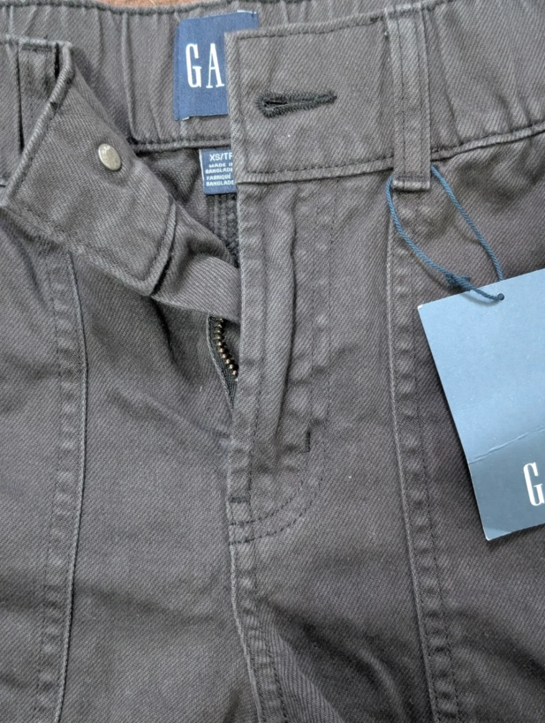 Gap Charcoal Grey Utility Shorts