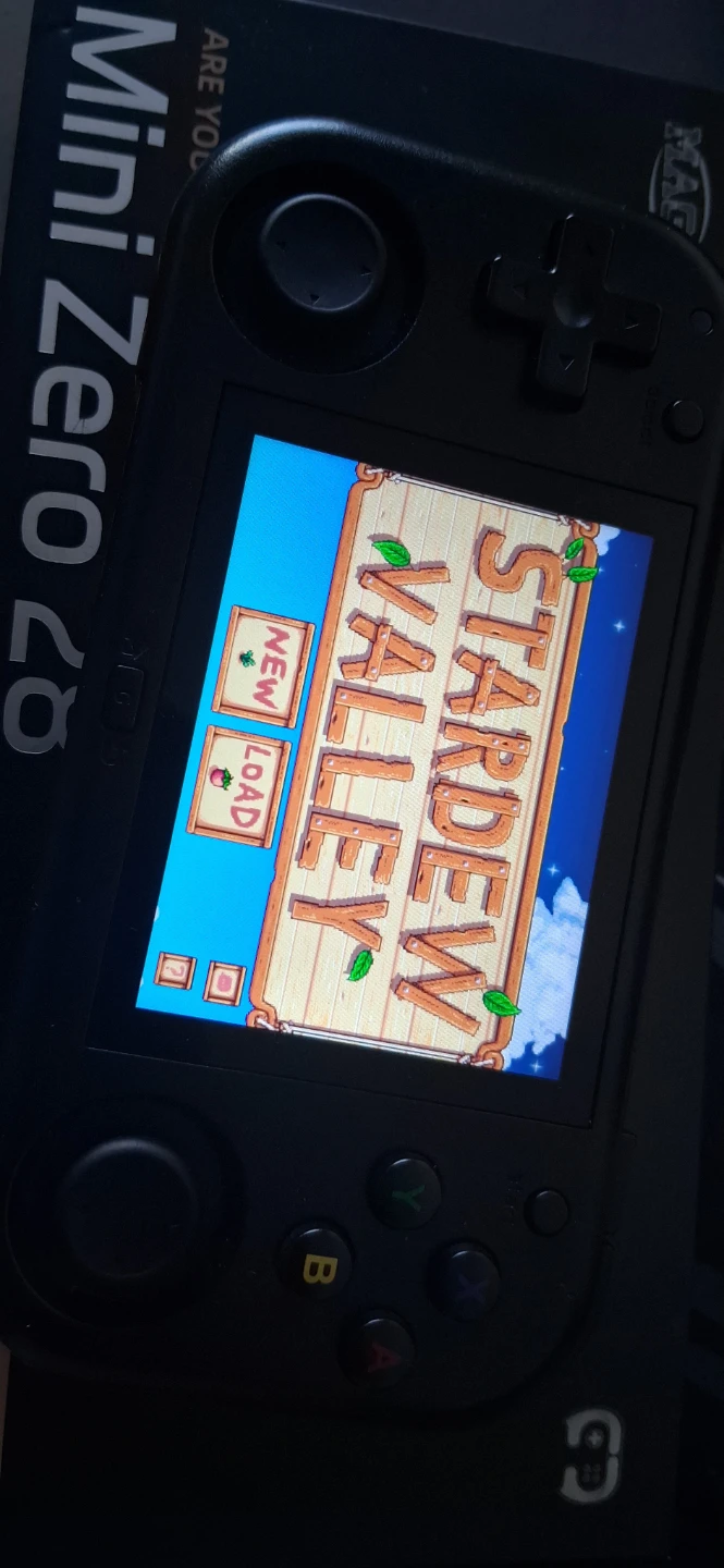Mini Zero 28 Handheld Game Console open box - photo 3
