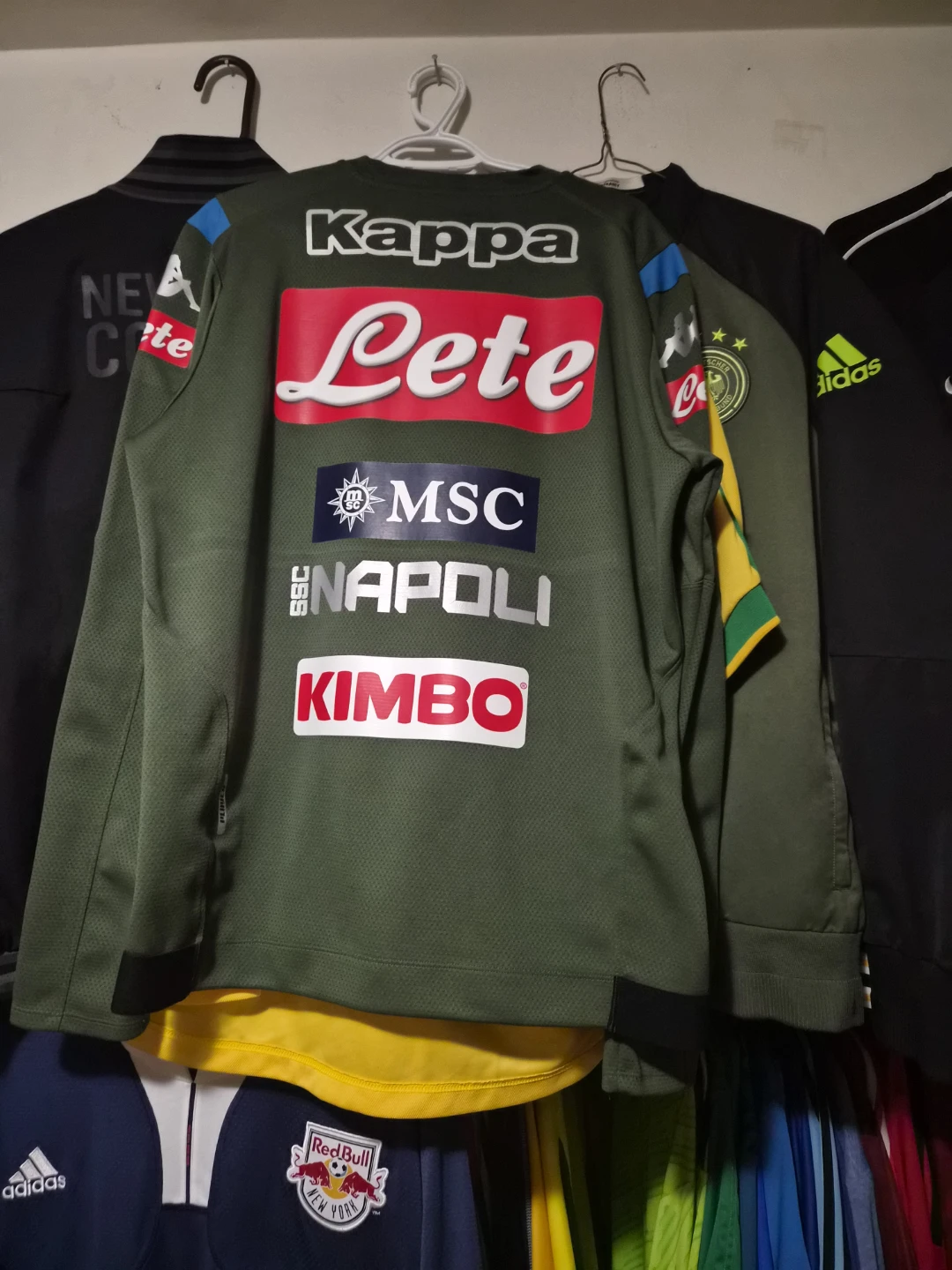 SSC Napoli Training Kappa Sweatshirt soccer jersey - photo 2