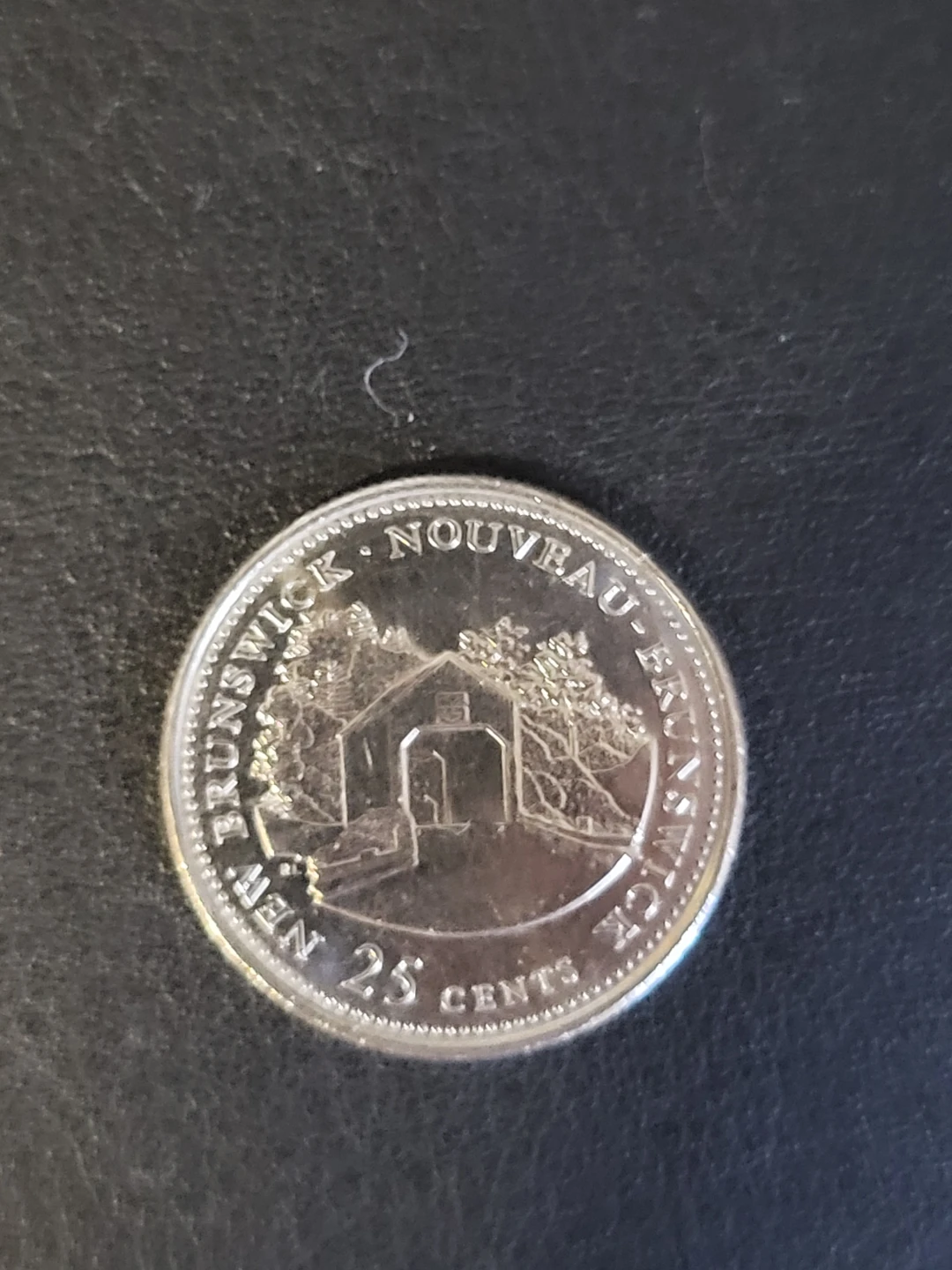 1867-1992 Canada 25 Cent Coin - New Brunswick