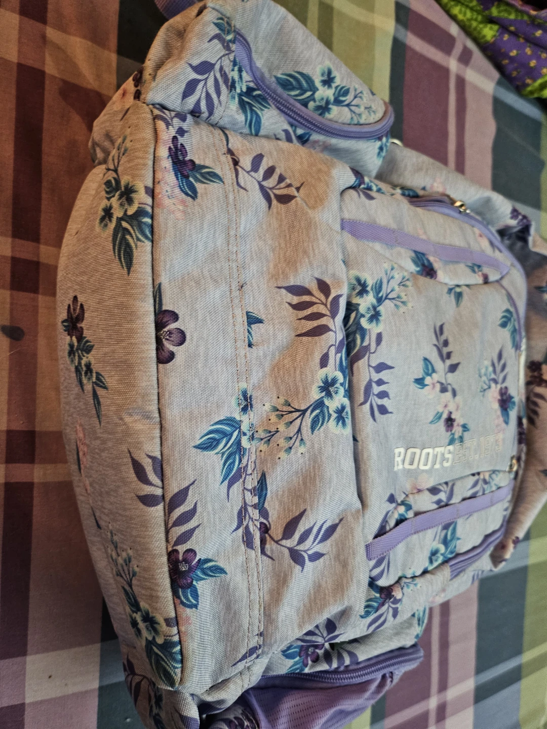 Buy Roots Floral Backpack  , get lunch bag  free - photo 2