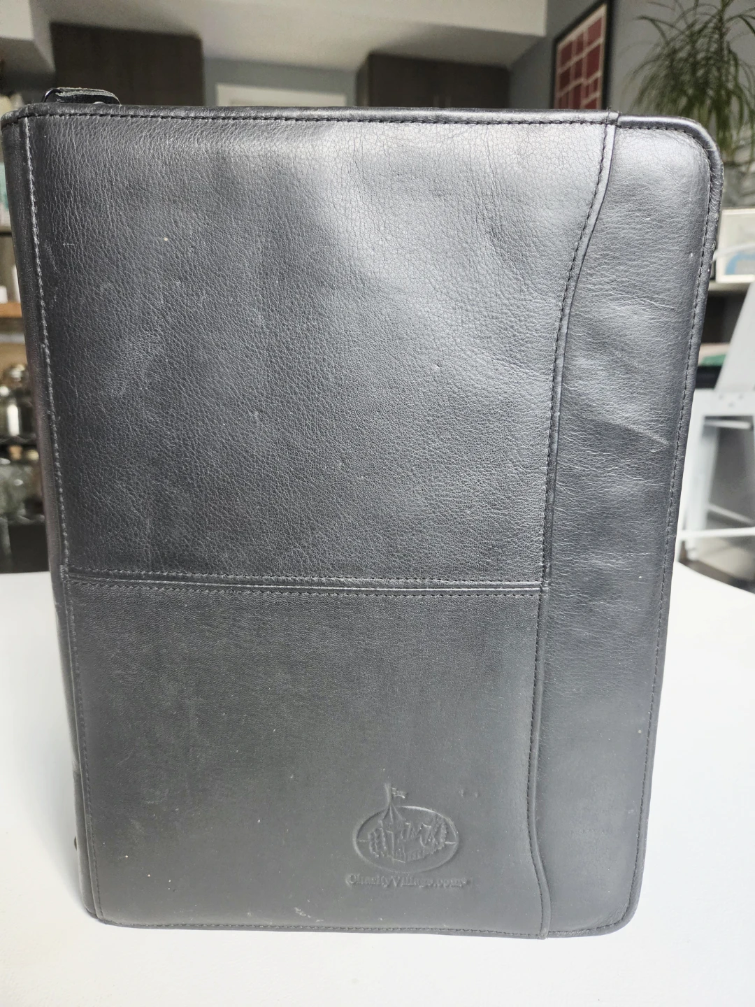 Black Leather Portfolio
