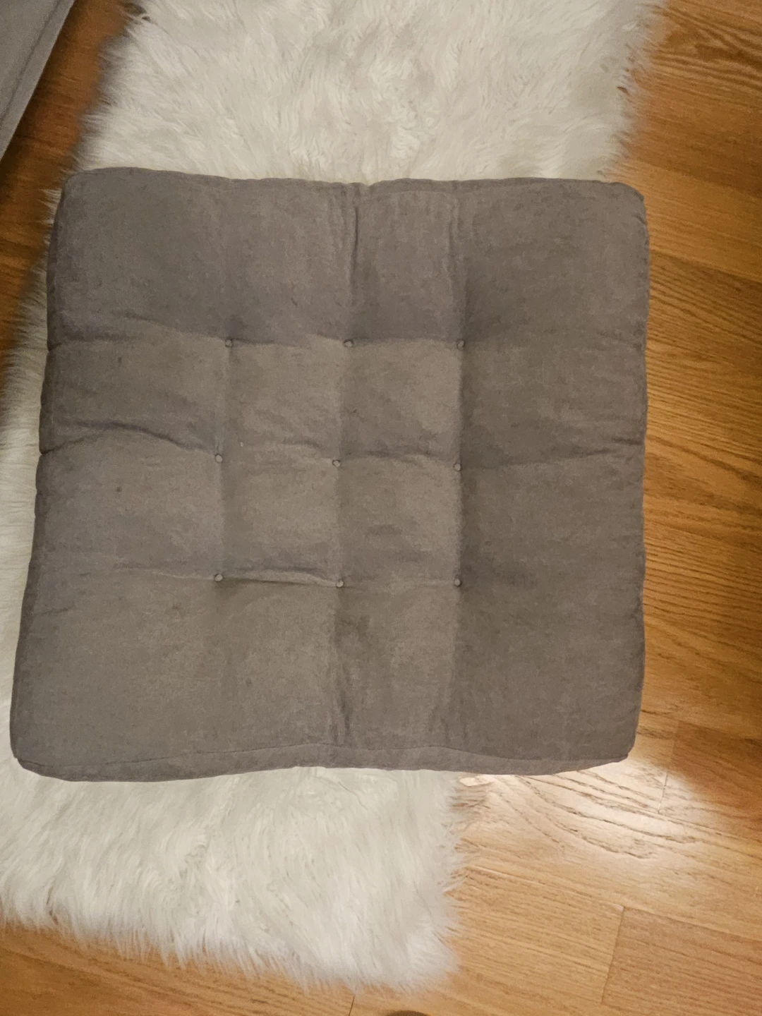 Square Memory Foam Floor Cushion - photo 2