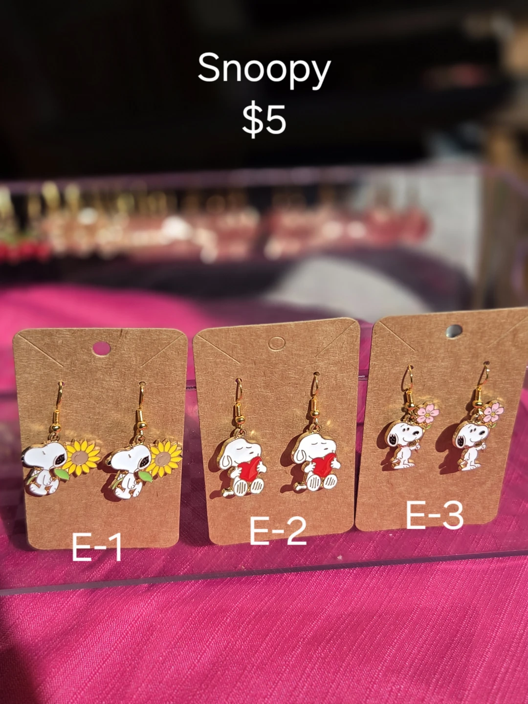 Assorted Novelty Earrings