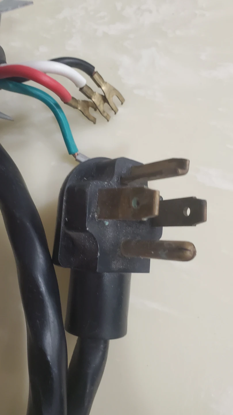 Power cord for 220 voltage dryer plug. - photo 3