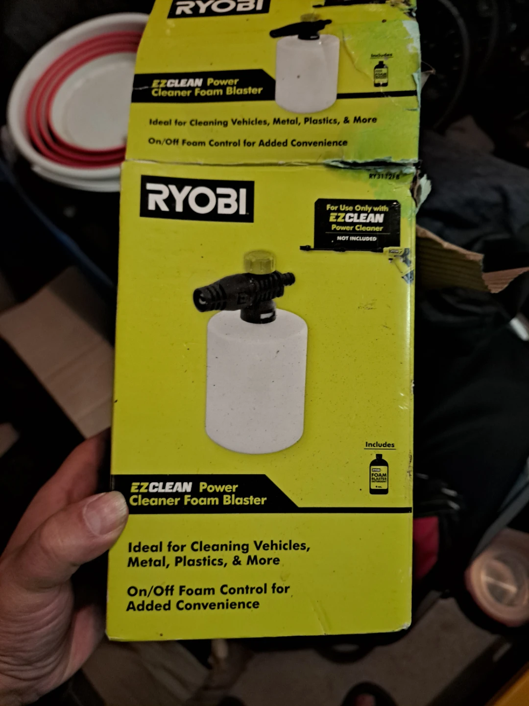 Ryobi EZClean Power Cleaner Foam Blaster