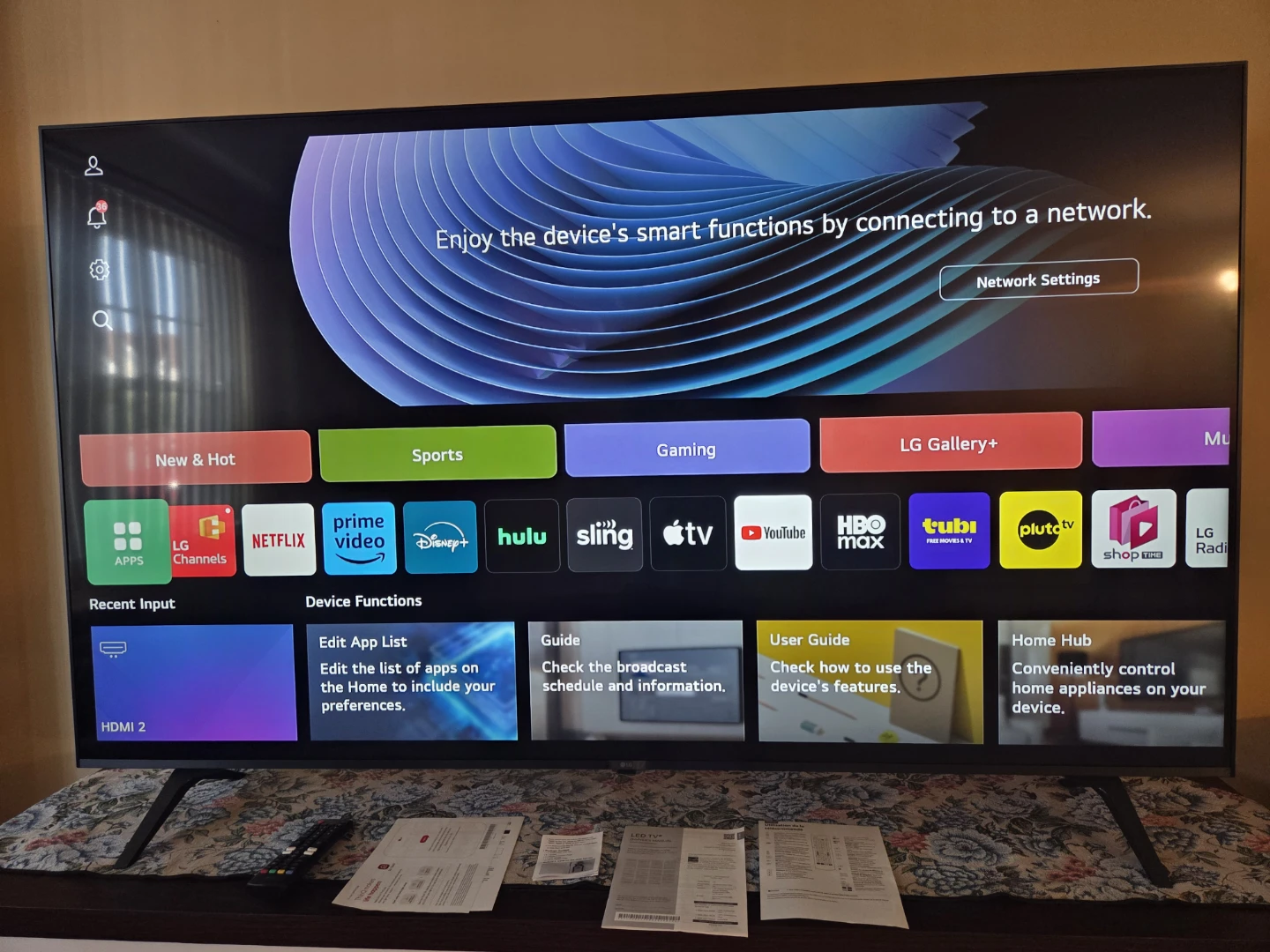 LG 65" smart tv - photo 3