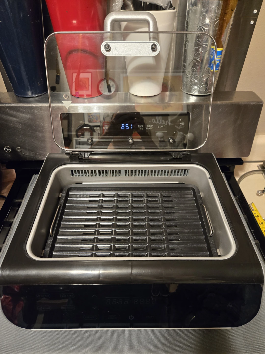 Gourmia Air Fry Smokeless Grill GGA2100 - photo 2