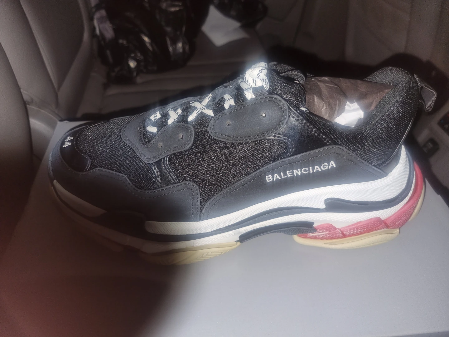 Balenciaga Triple S Black Sneakers - photo 3