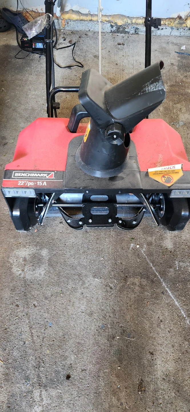 Benchmark 22-inch 15A Electric Snowblower