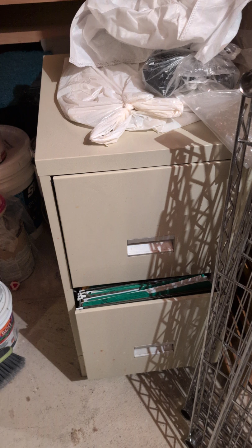 2-Drawer Metal Filing Cabinet