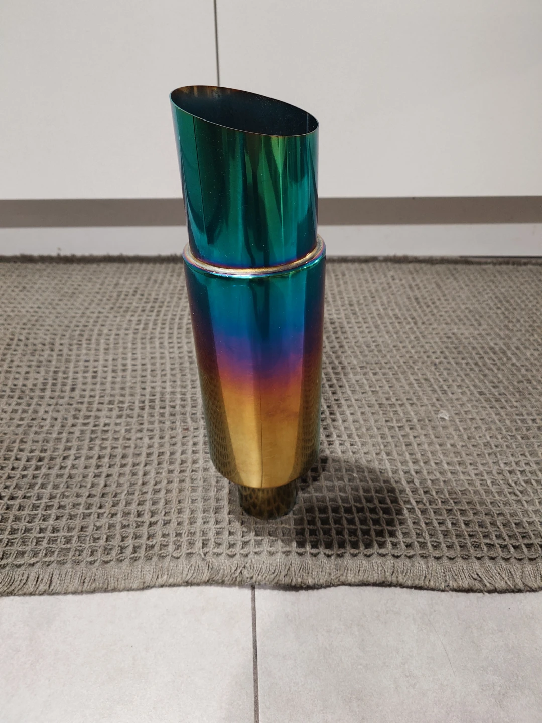 Burnt Titanium Exhaust Muffler Tip