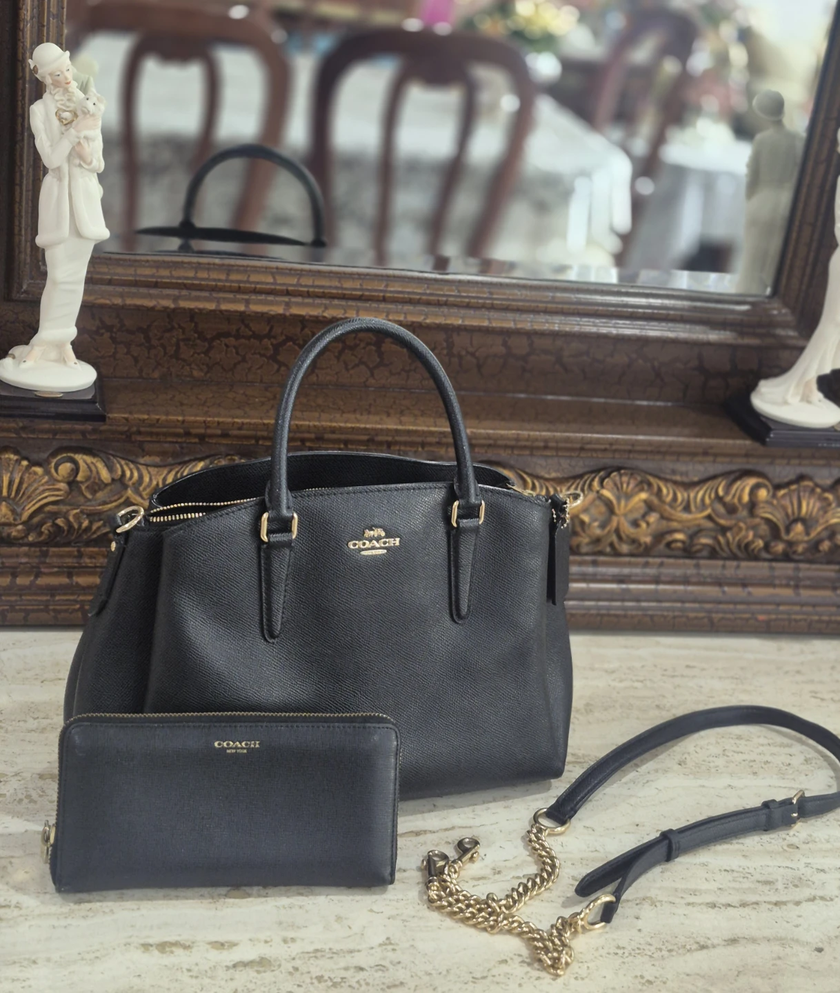 Coach Handbag and Matching Wallet Set - photo 2