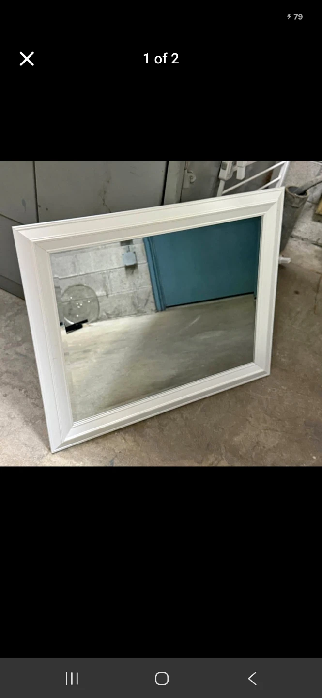 White Wall Mirror