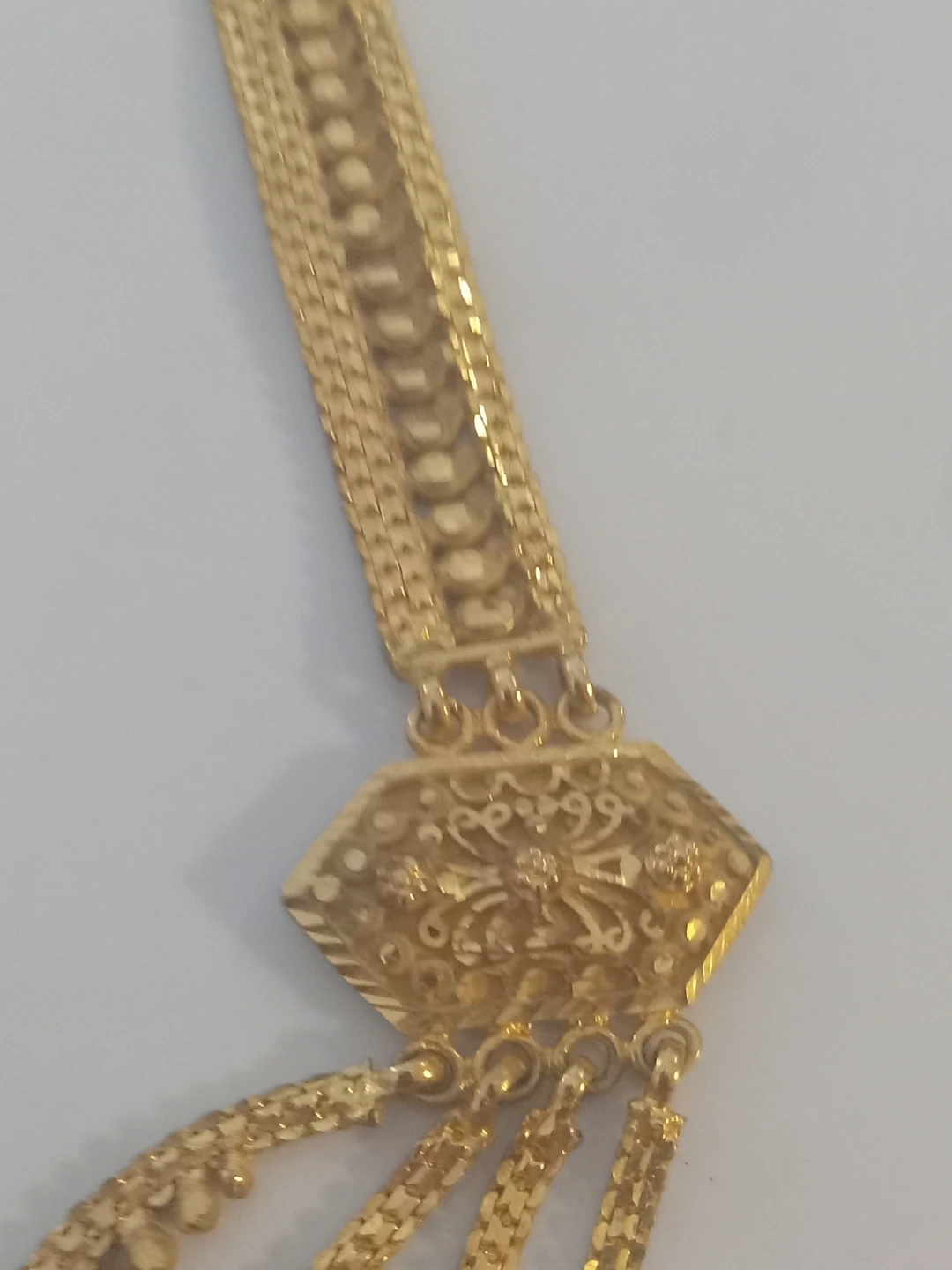 Gold-Tone Multi-Layer Statement Necklace - photo 3