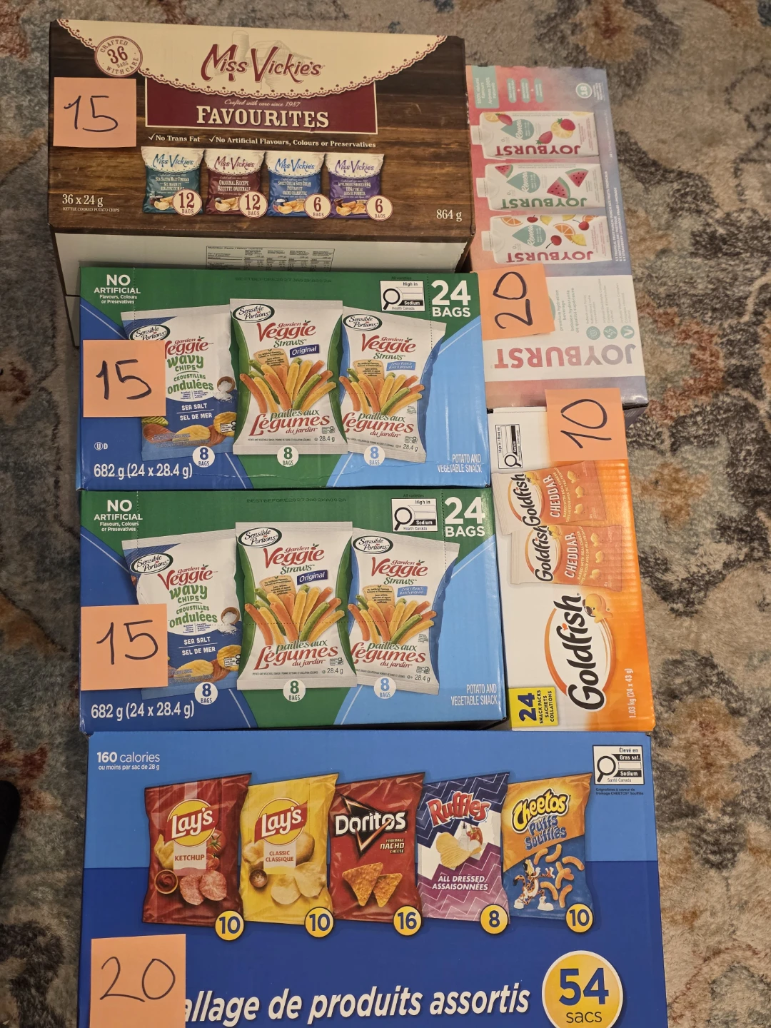 Assorted Snack Boxes