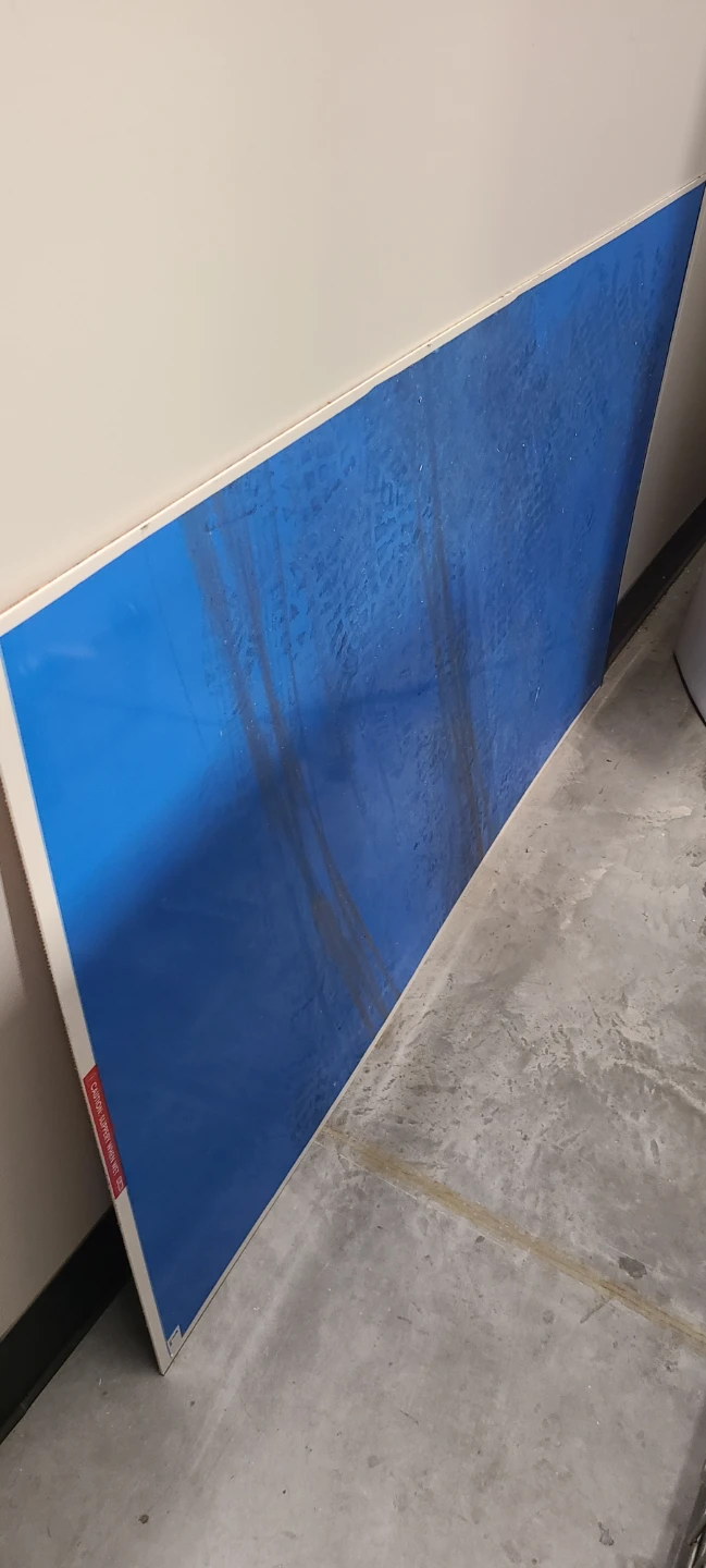 Plastic sheet 3.6mm thickness with underlayment pad. Size 60×36 - photo 4