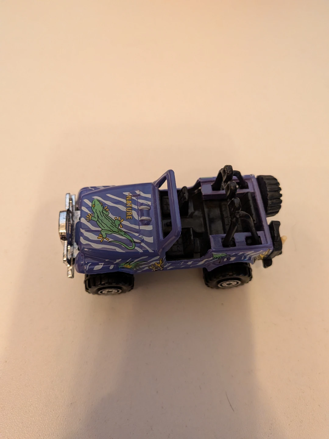 Purple Nature Themed Toy Jeep