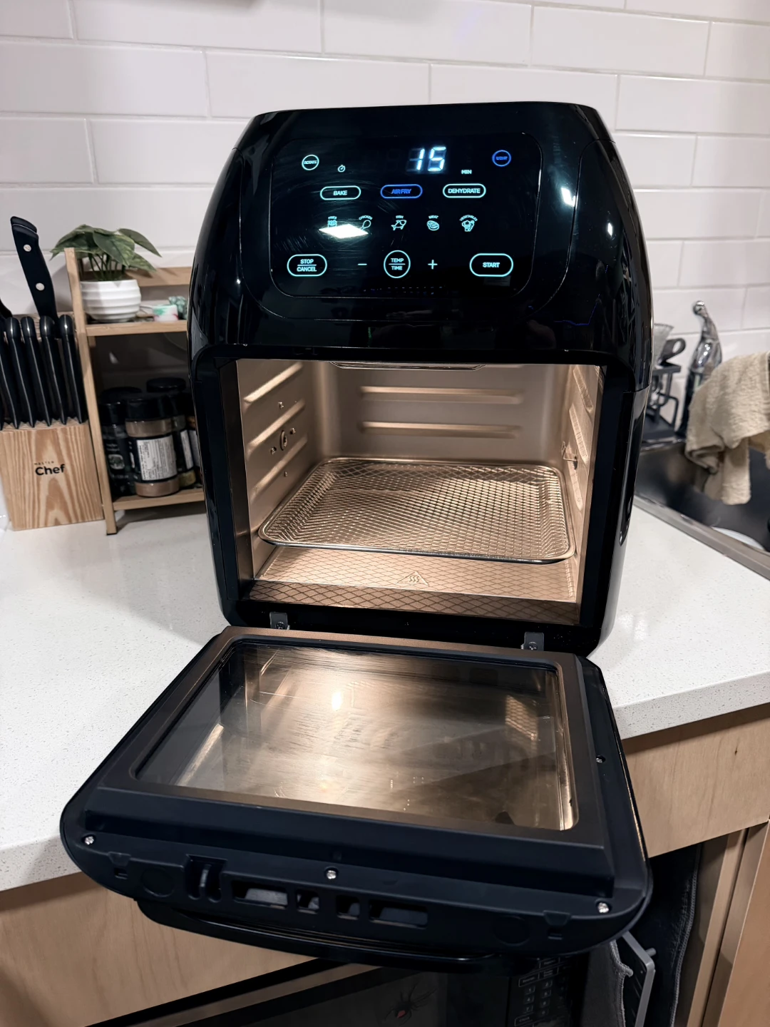 Chefman 10 Quart Air Fryer Oven - Black - photo 3