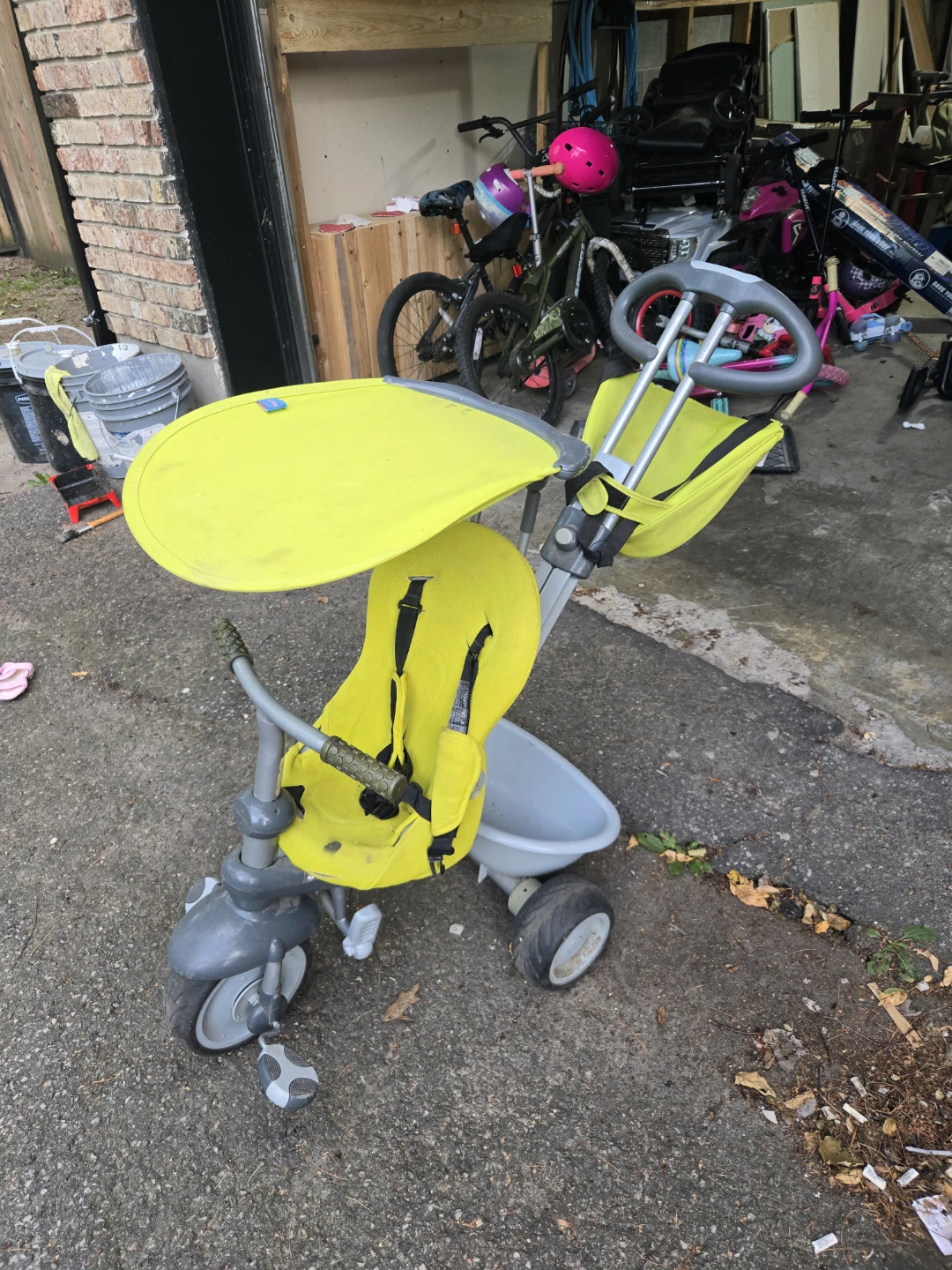 Smart Trike Toddler Tricycle - Lime Green