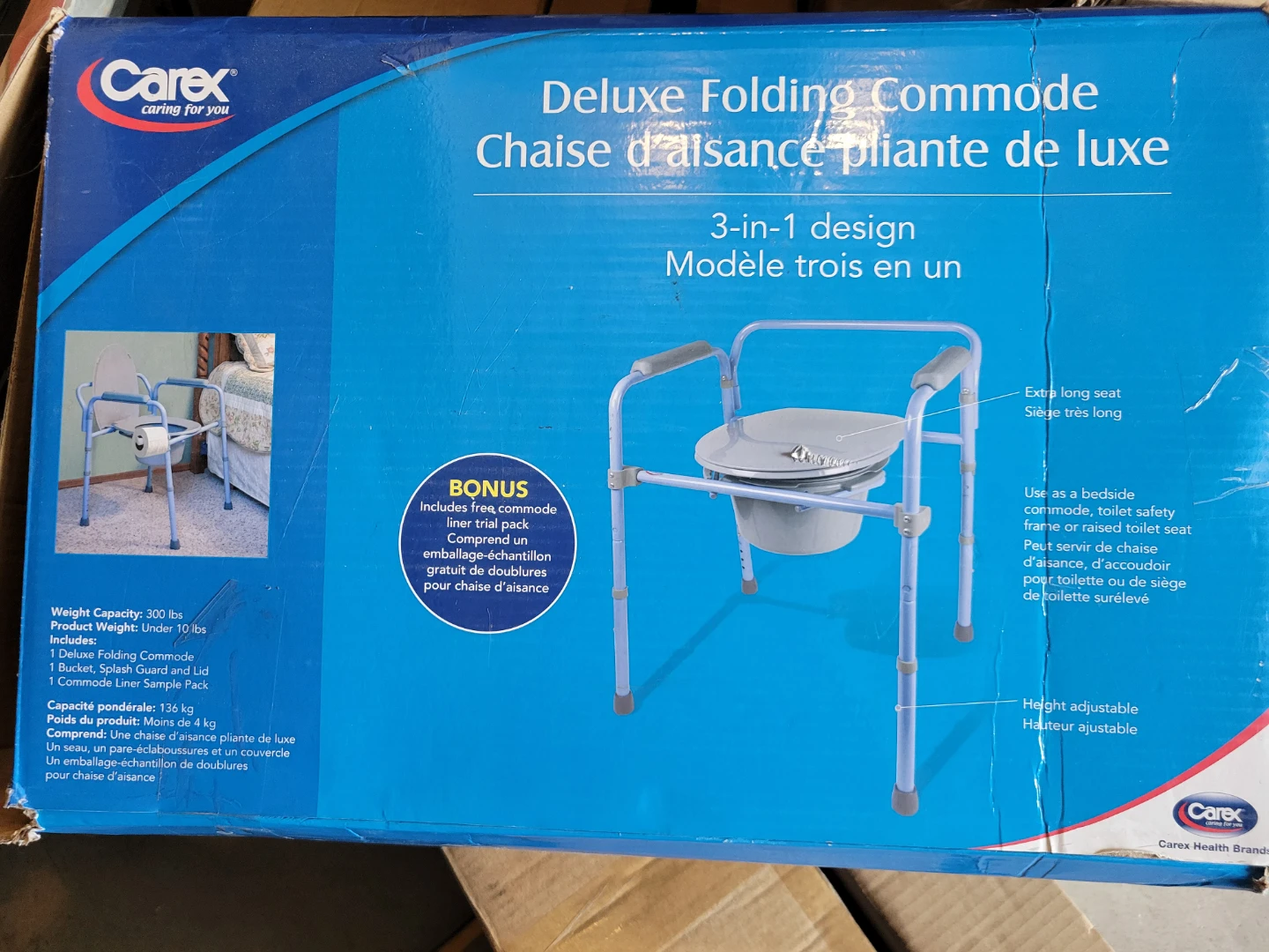 Deluxe Folding Commode - photo 4