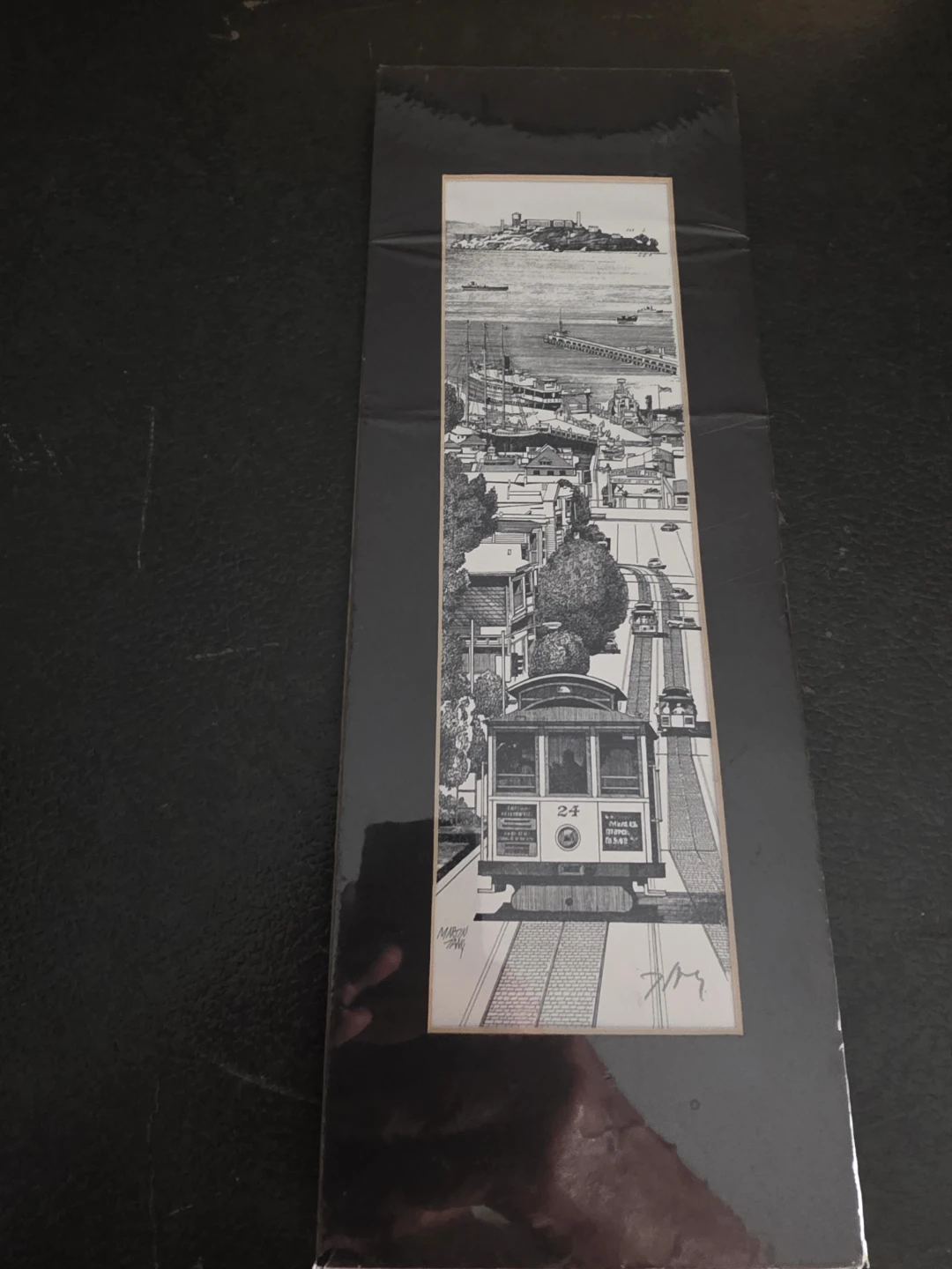 Martin Tang San Francisco Cable Car Print
