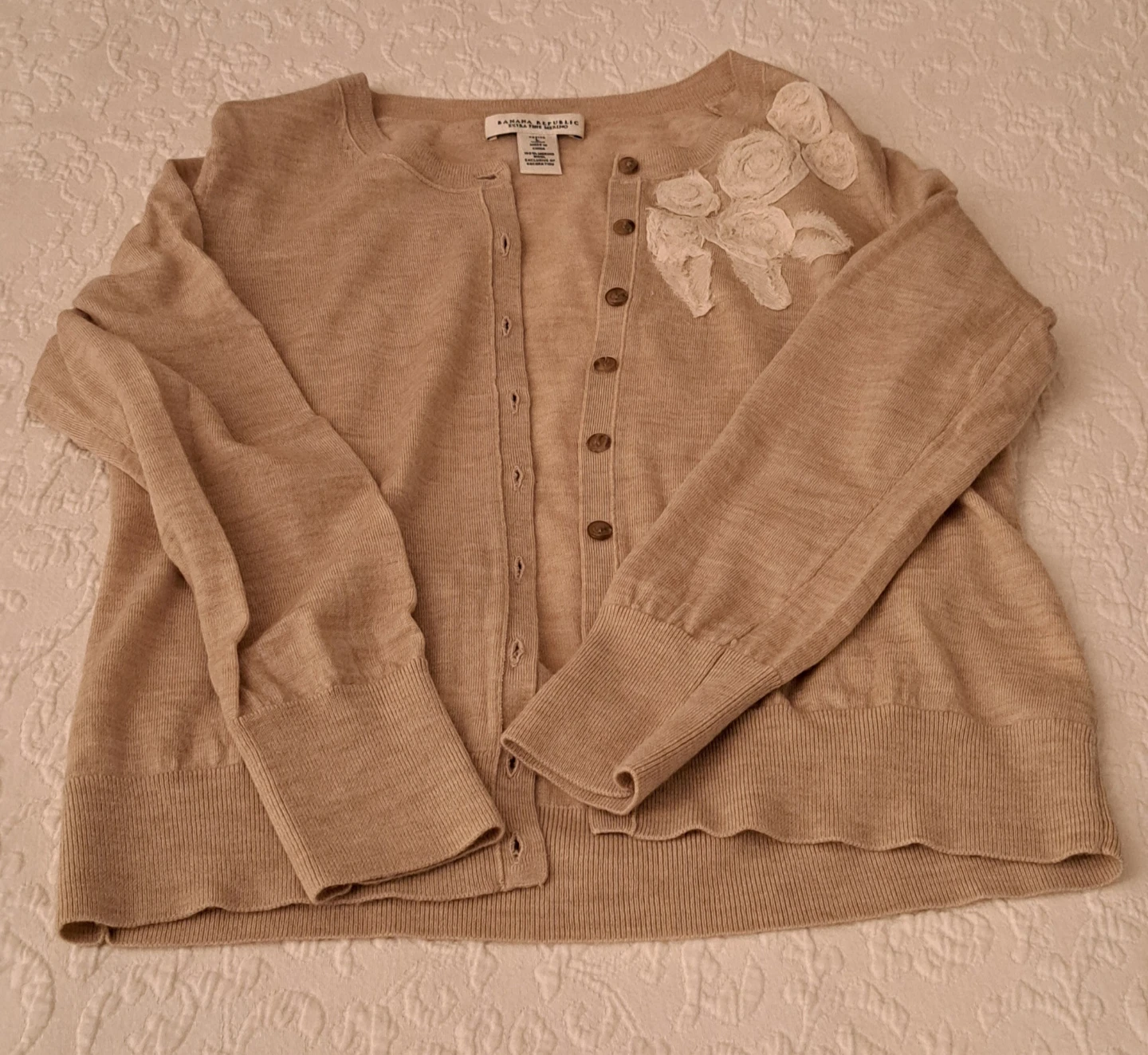 Banana Republic Extra Fine Merino Cardigan