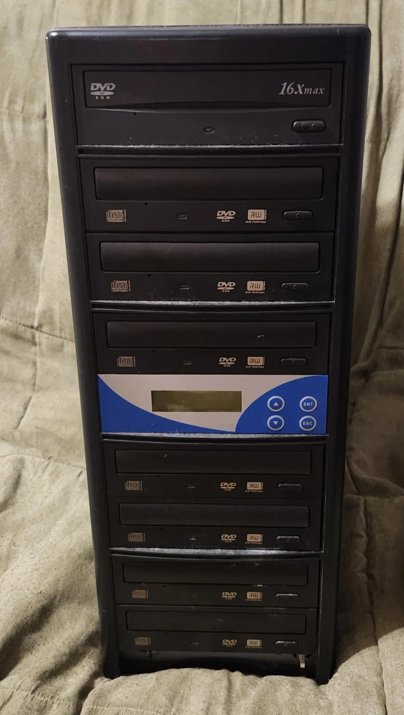Standalone CD/DVD Duplicator Tower - Condition Unknown