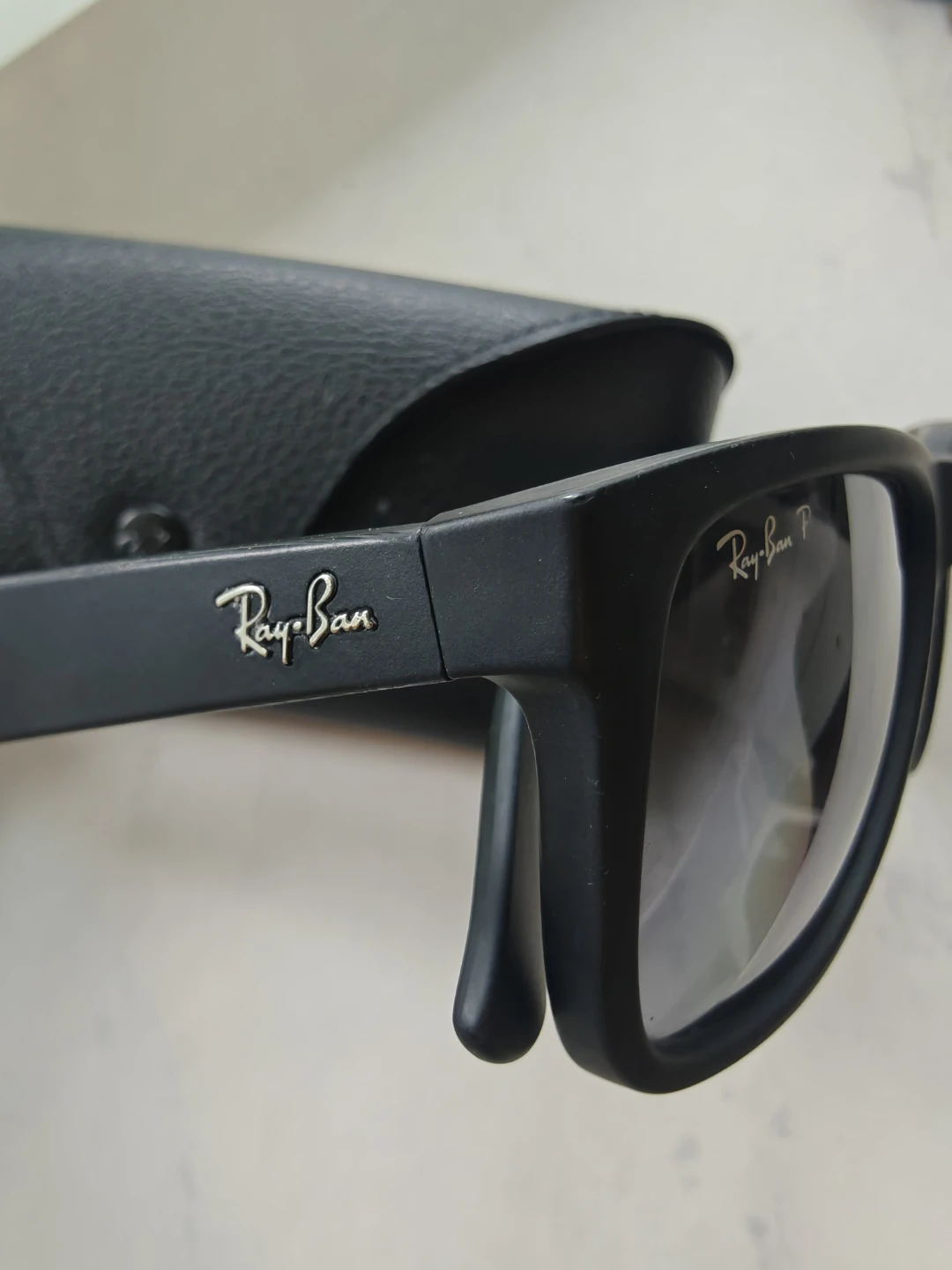 Ray-Ban Justin Polarized Sunglasses Matte Black - photo 3