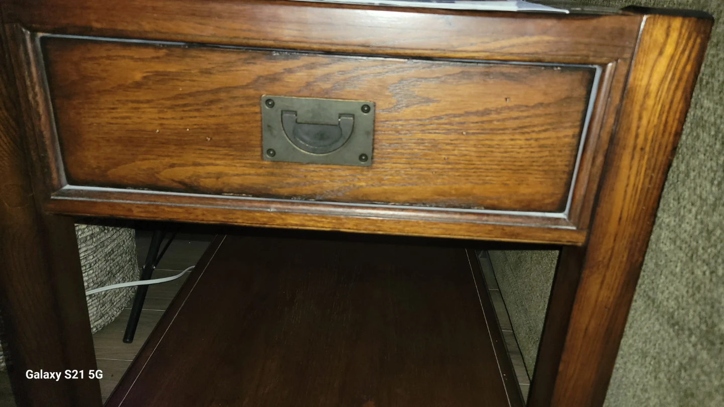 Flexsteel  oak coffee table set - photo 4