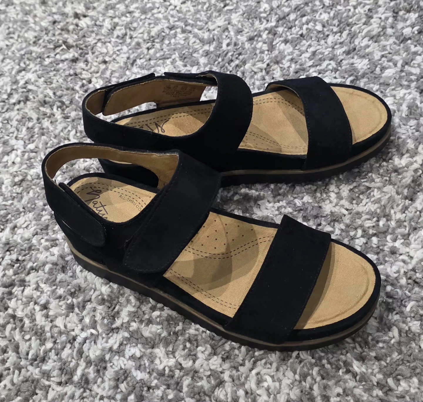 Born Oriel Black Sandals Size 9.5 - photo 3