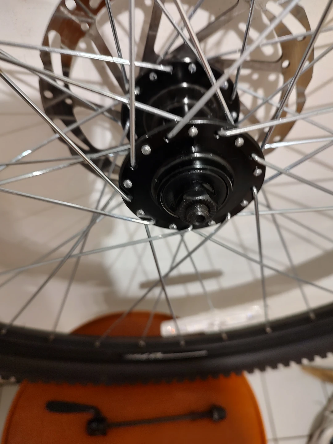 Brand New 27.5 front wheel with disk, downtown - photo 4