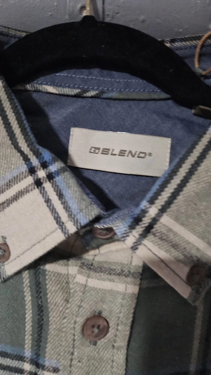 Blend Plaid Regular Fit Shirt Size XL - photo 2