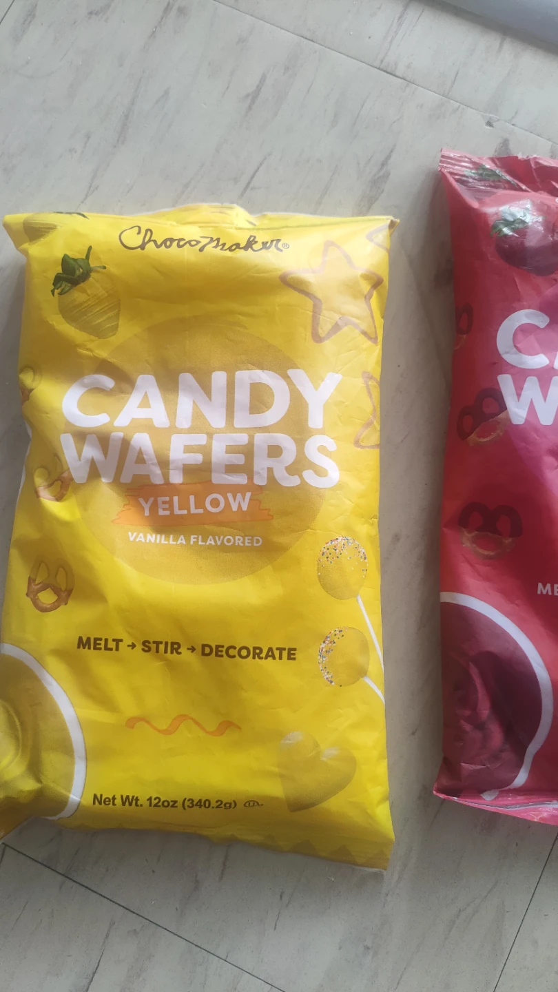 ChocoMaker Candy Wafers - Yellow & Red (Vanilla Flavored) - photo 2