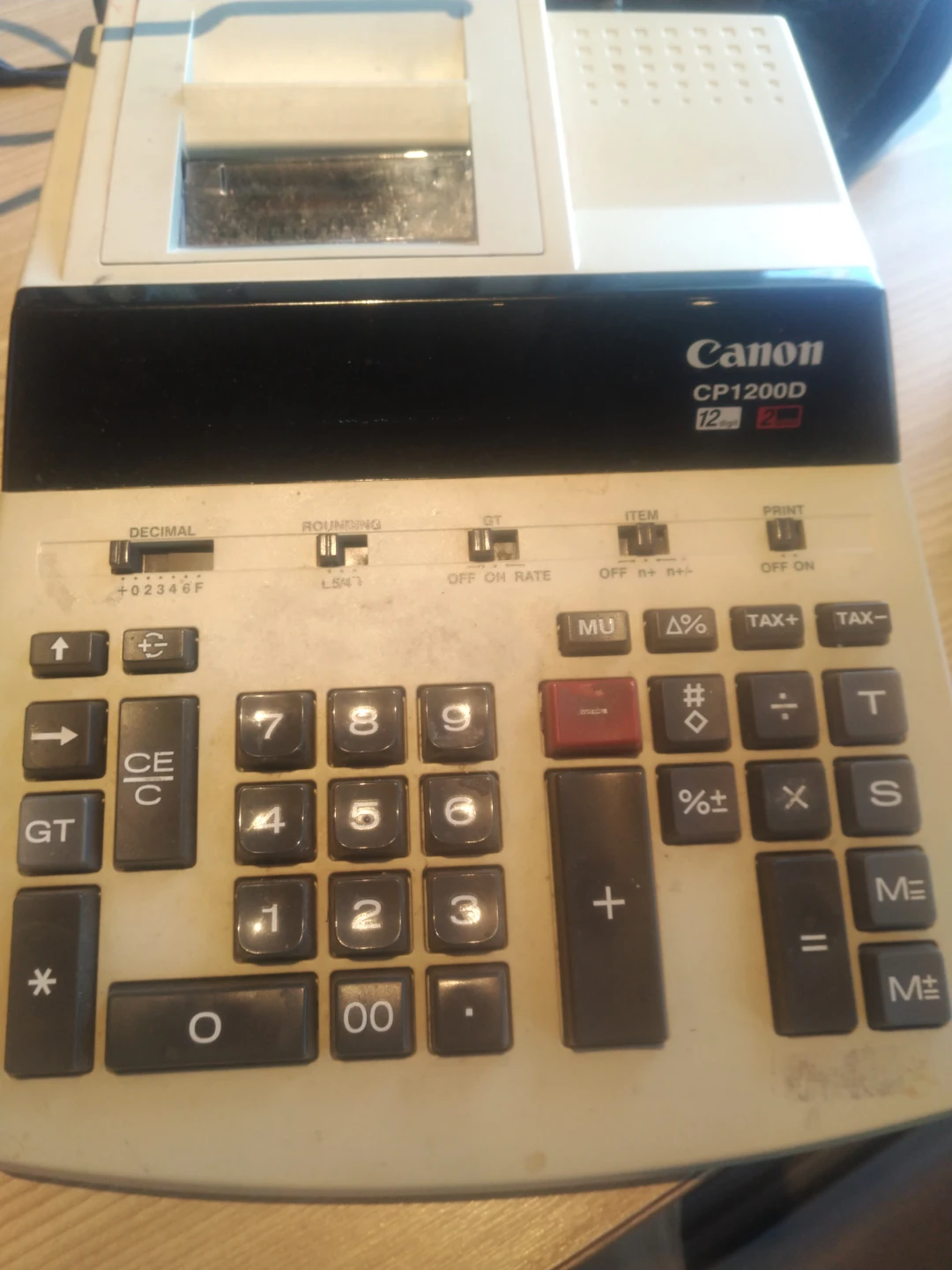 Canon CP1200D Printing Calculator