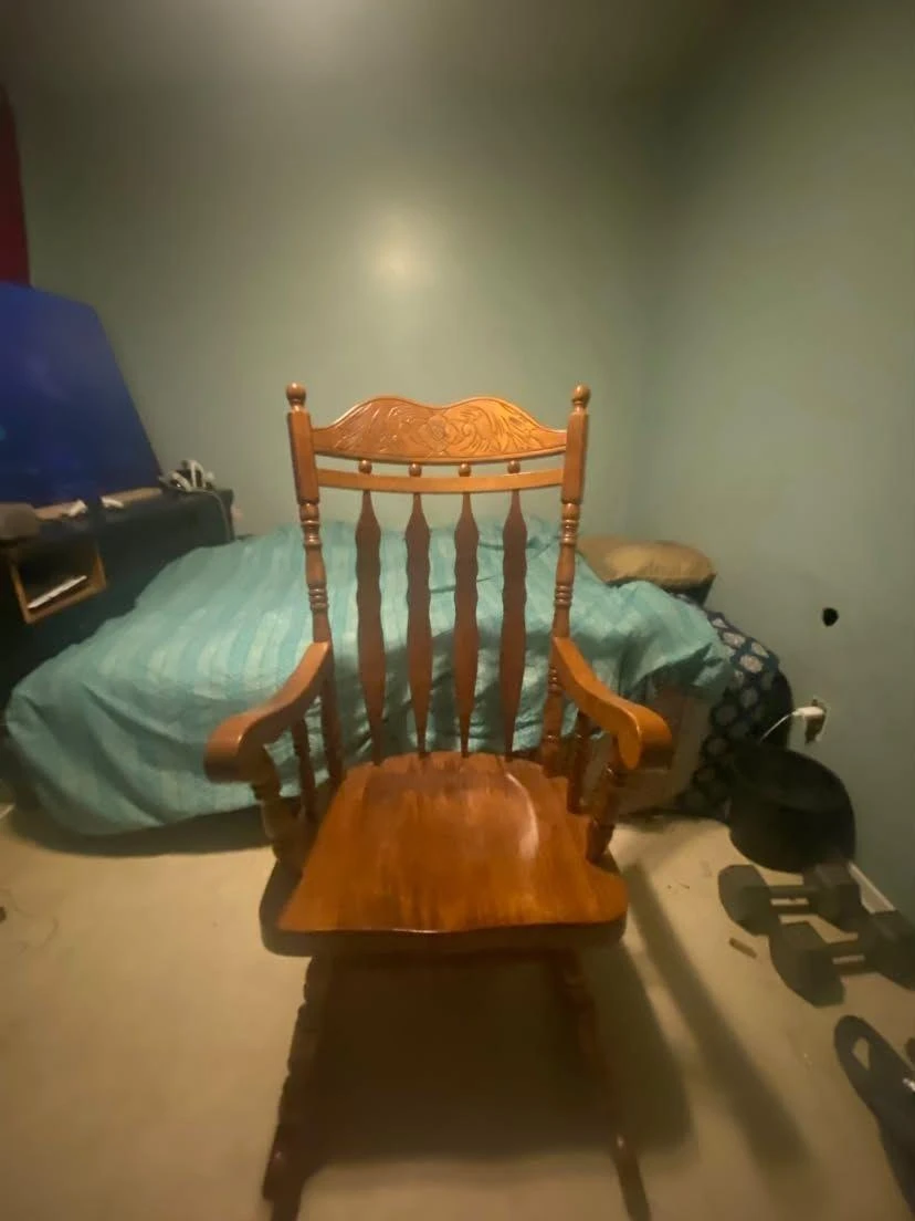 Classic Wooden Rocking Chair
