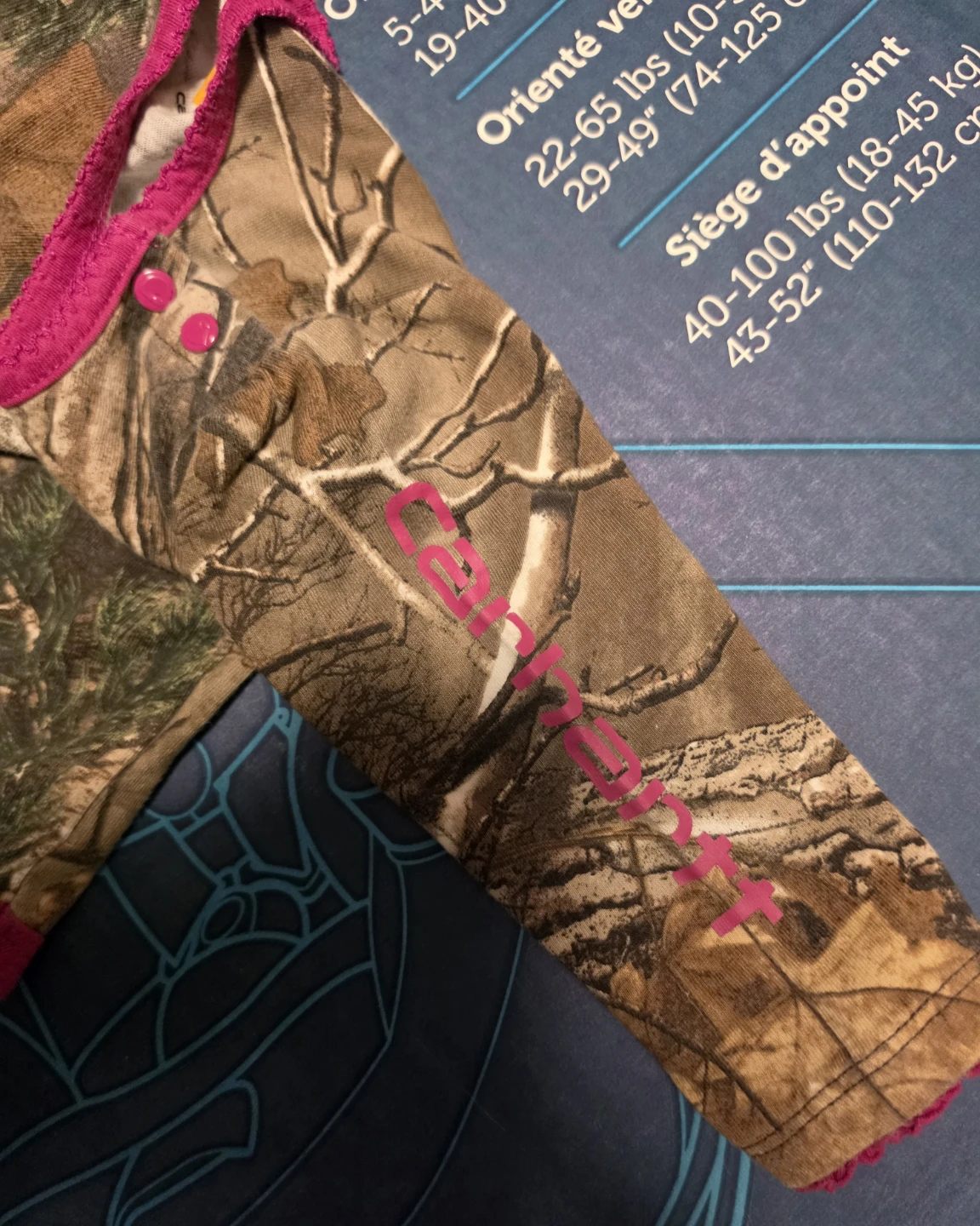 Carhartt Realtree Camo Baby Bodysuit - photo 3