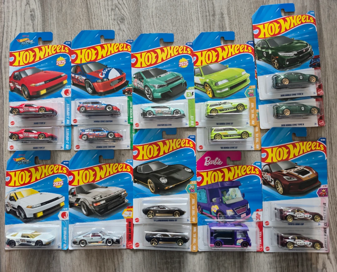 Assorted Hot Wheels Die-Cast Cars