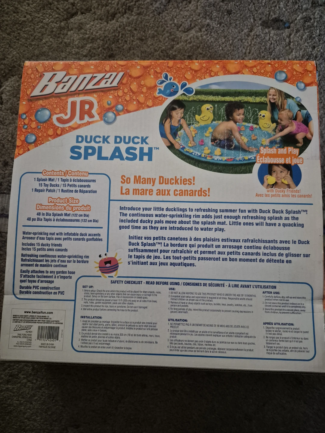 Banzai Jr. Duck Duck Splash Mat - photo 2