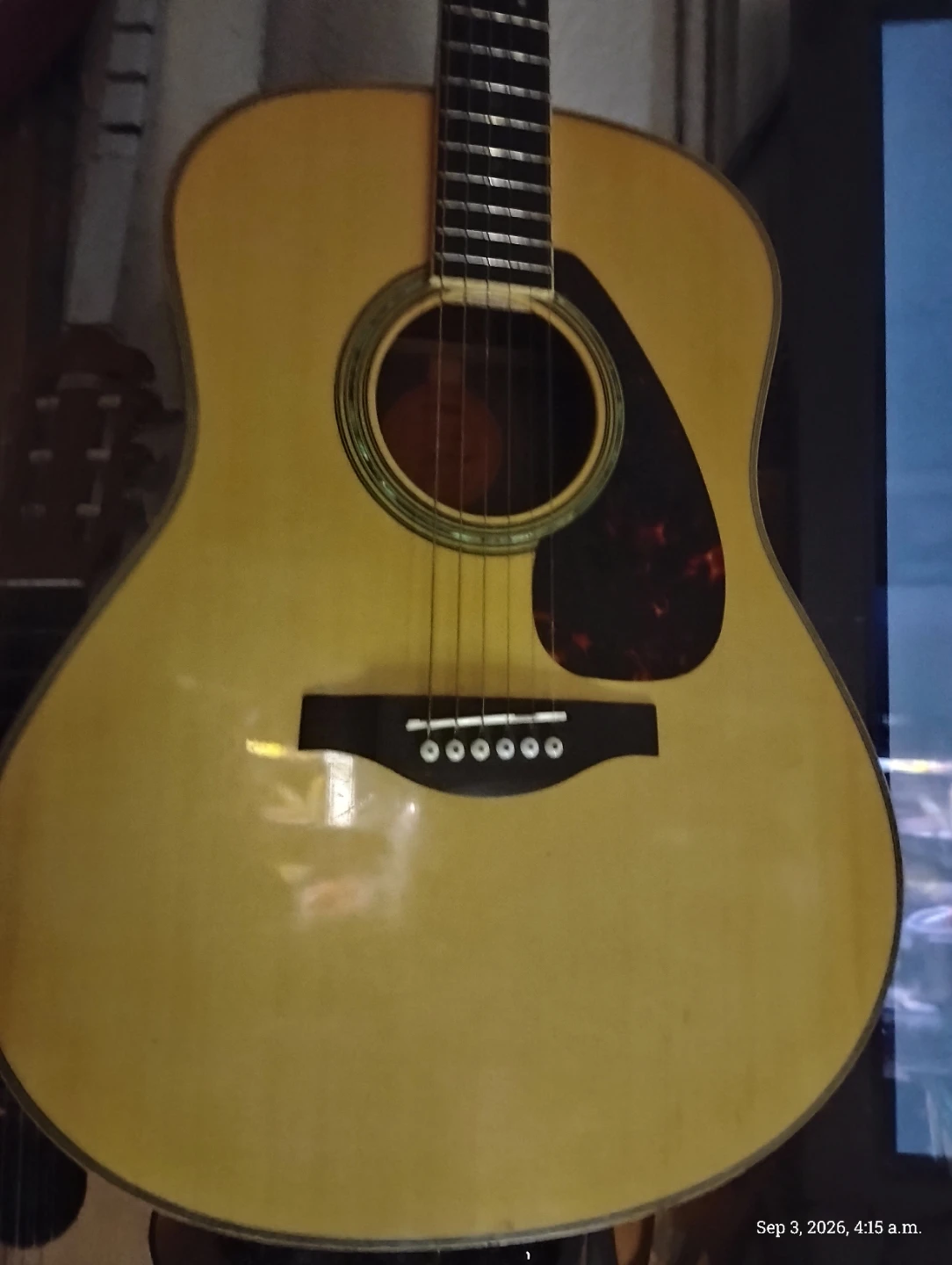 Yamaha LL16+ acoustic guitar