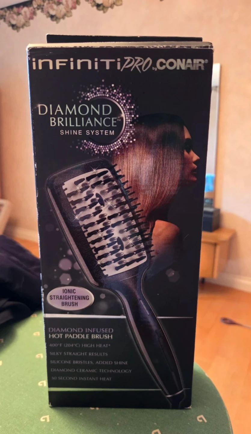 InfinitiPRO by Conair Diamond Brilliance Hot Paddle Brush