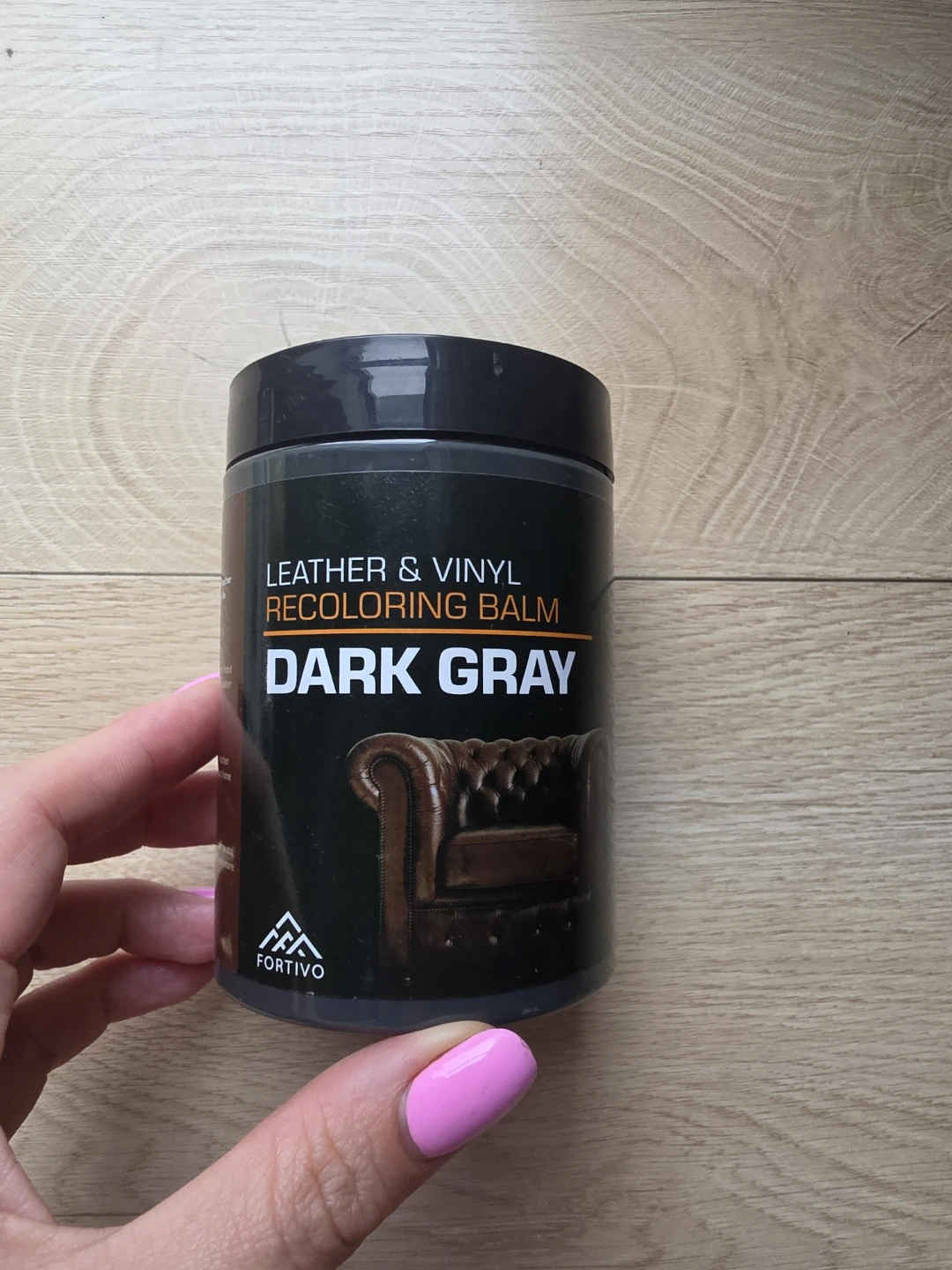 Leather and Vinyl Recoloring Balm - Dark Gray 🏈